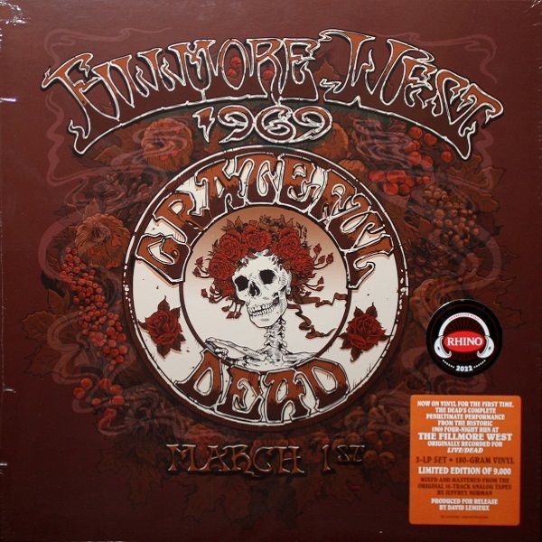 

Grateful Dead / Filmore West 3-1-69 (Limited Edition)(3LP)