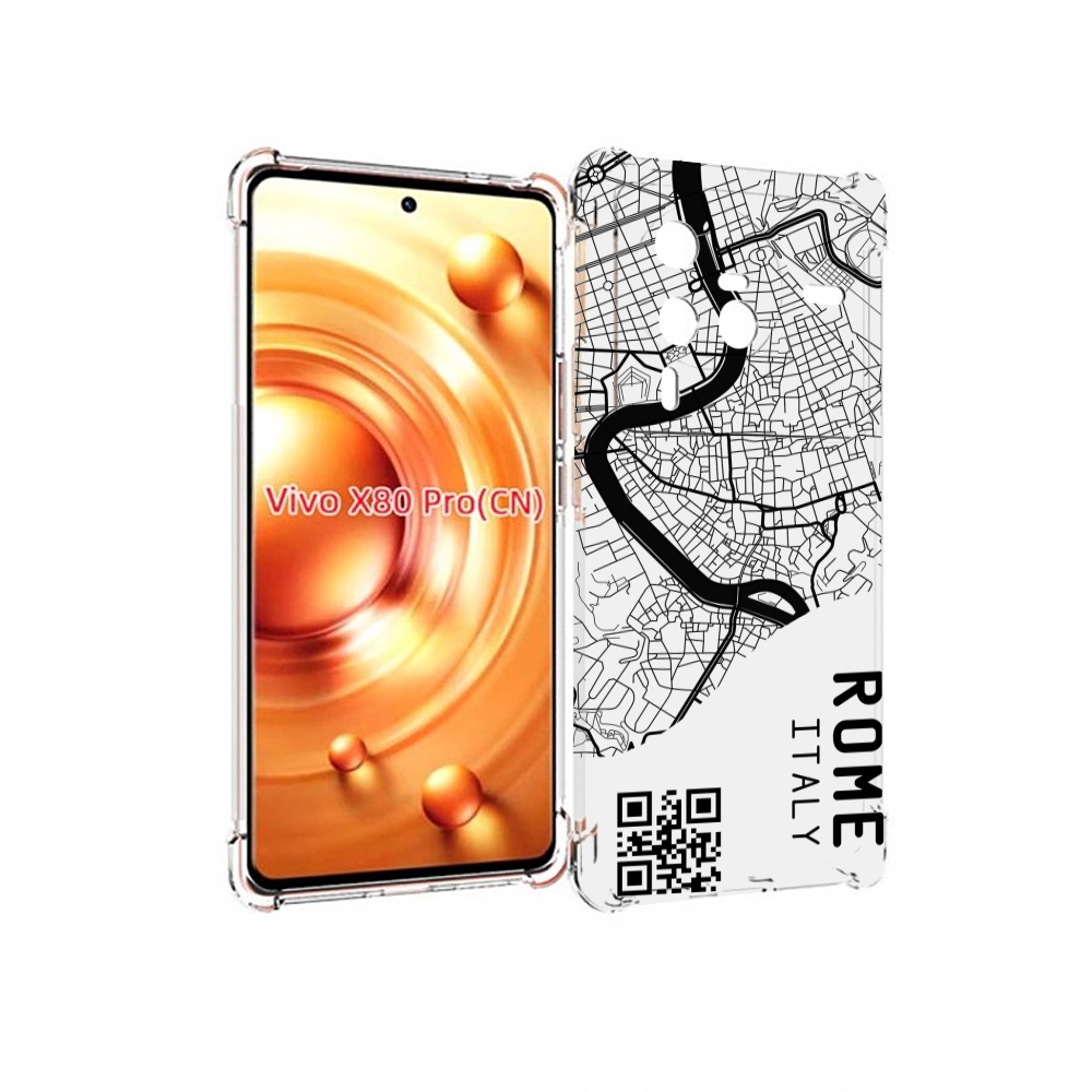 

Чехол MyPads схема-рим для Vivo X80 PRO, Прозрачный, Tocco