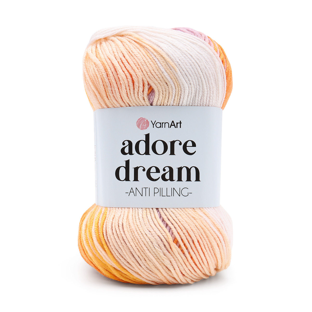 

Пряжа для вязания YarnArt Adore Dream 100г 280м, антипиллинг (1053 секционный), 5 мотков, Оранжевый, 7736188