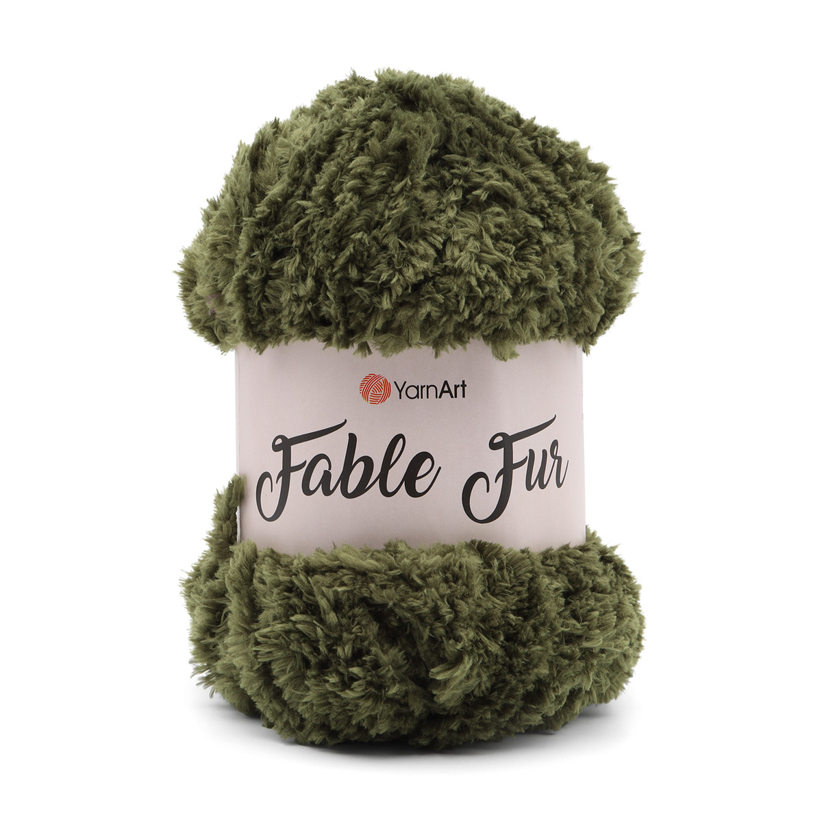 

Пряжа YarnArt 'Fable Fur', 100г, 100м (100% микрополиэстер) (982 хаки), 5 мотков