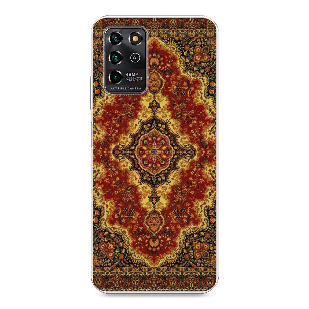 

Чехол на ZTE Blade V30 Vita "Ковер", Коричневый;золотистый;красный, 135050-3