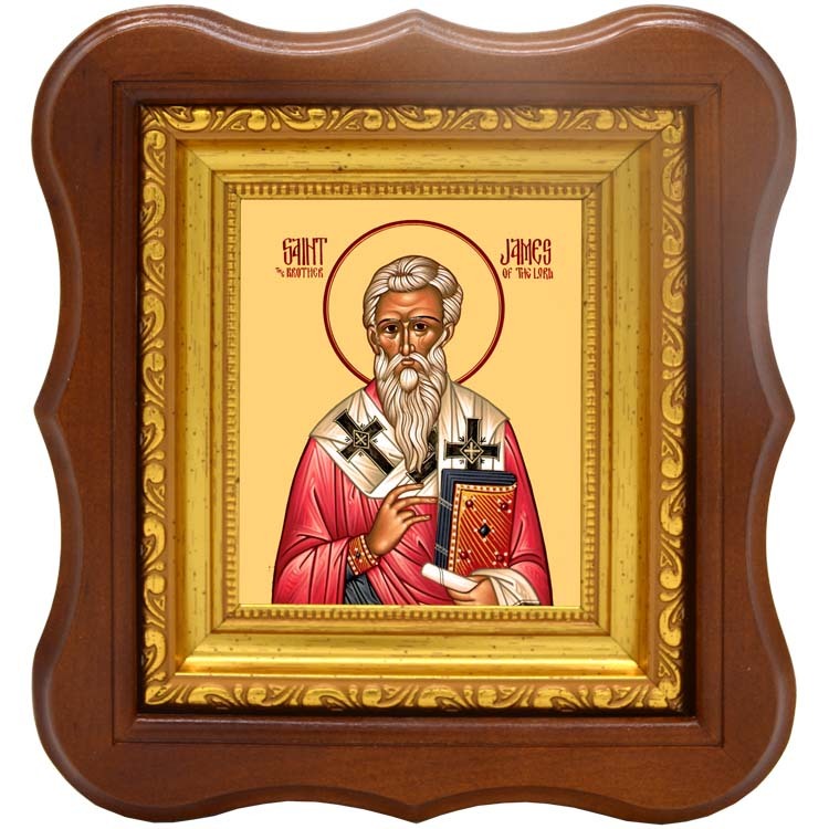 

Иаков Святой апостол, брат Господень. Икона на холсте.