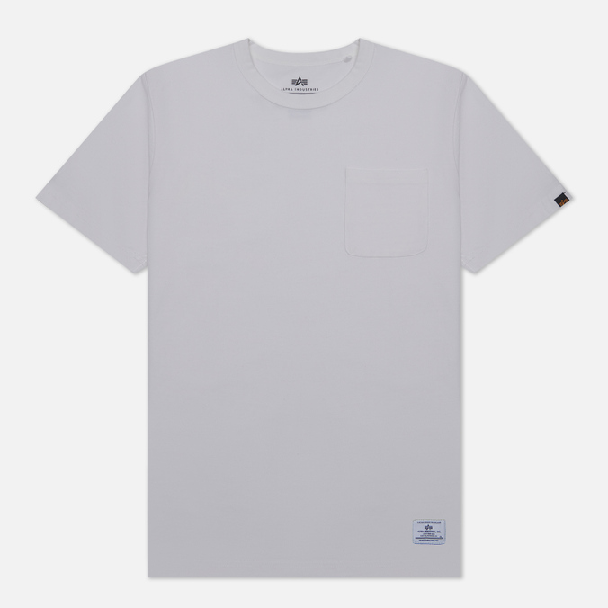 

Мужская футболка Alpha Industries Essential Pocket Crew Neck белый, Размер S, Essential Pocket Crew Neck
