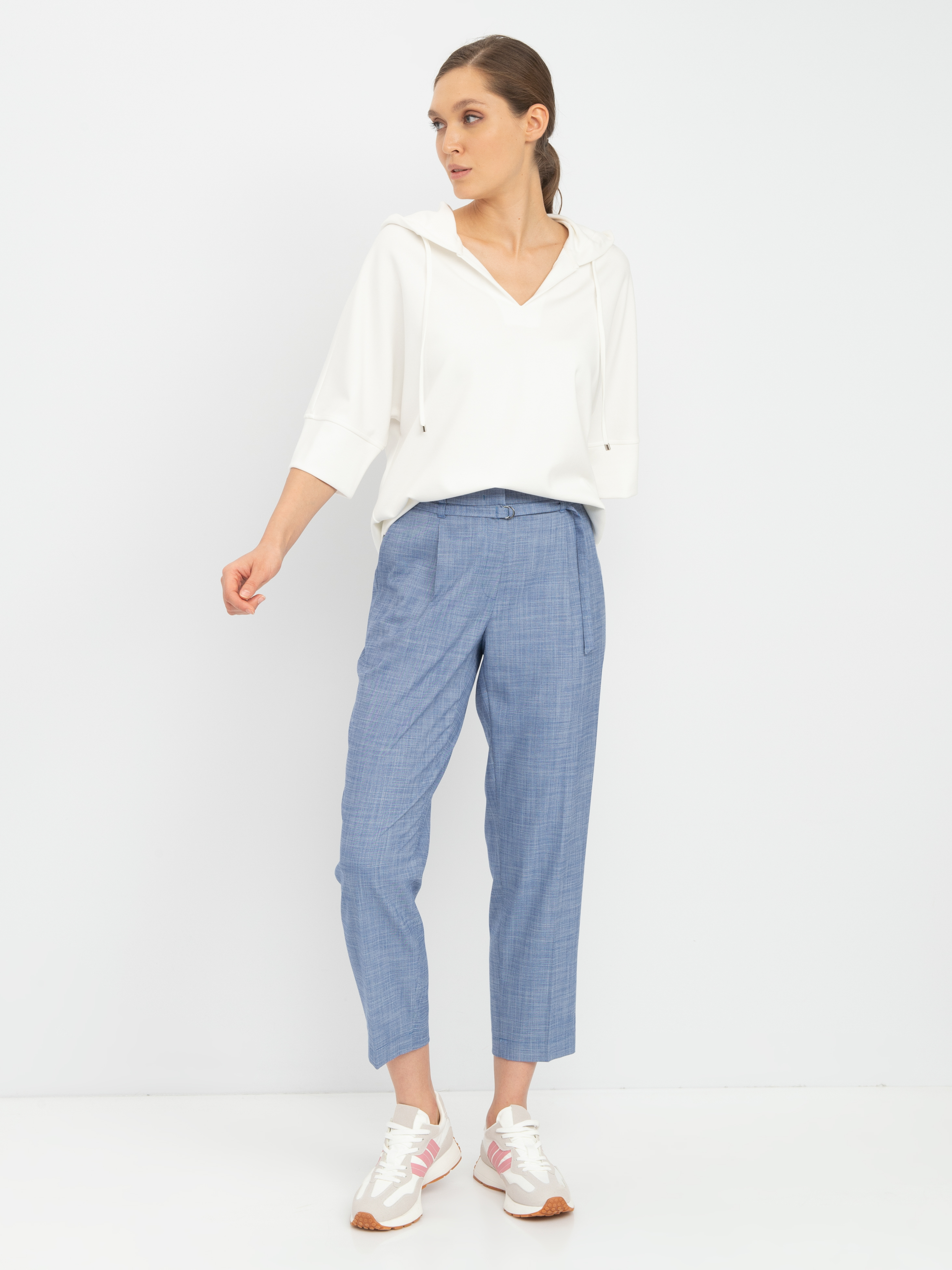 

Брюки женские Gerry Weber 822026-66260 голубые 40, Голубой, 822026-66260