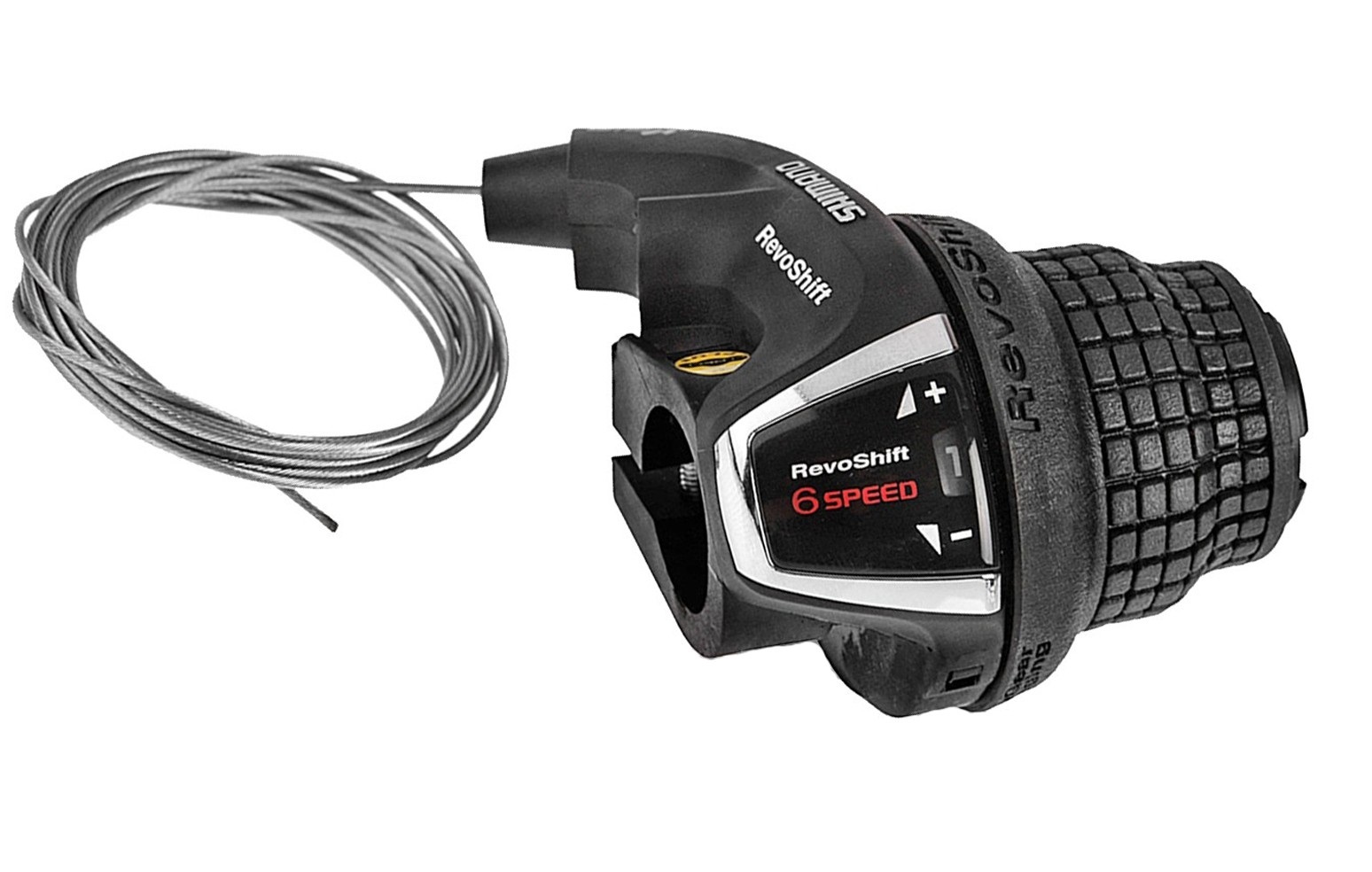 

Переключатель TOURNEY ASLRS35R6AP 2-8129 REVOSHIFT прав. 6скор. SHIMANO, Черный;серебристый, 2-8129