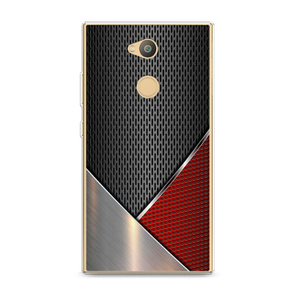 

Силиконовый чехол "Стальной металл" на Sony Xperia L2, 53450-3