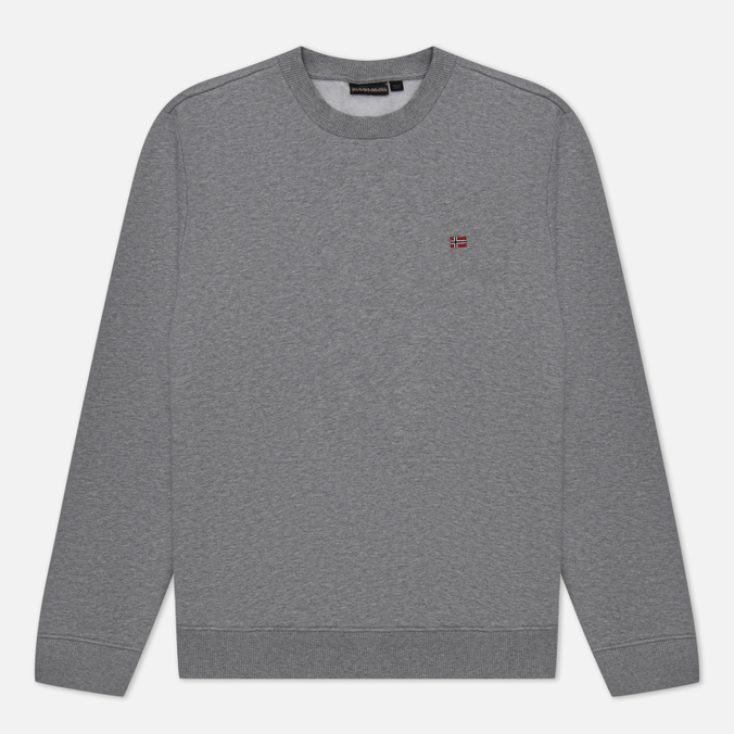 

Мужская толстовка Napapijri Balis Crew Neck серый, Размер XL, Balis Crew Neck