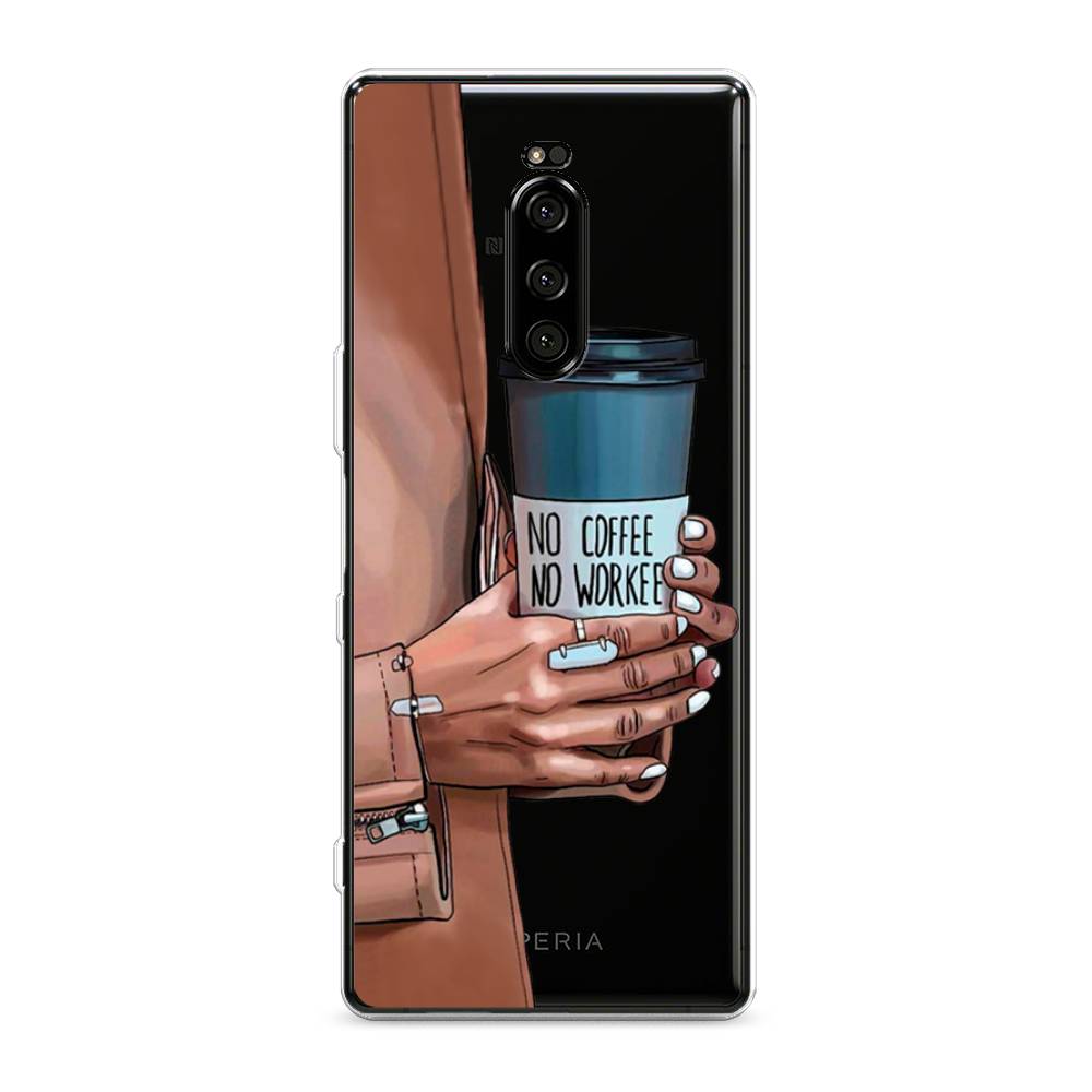 

Чехол Awog на Sony Xperia XZ4/Xperia 1 "No coffee", Разноцветный, 53850-7