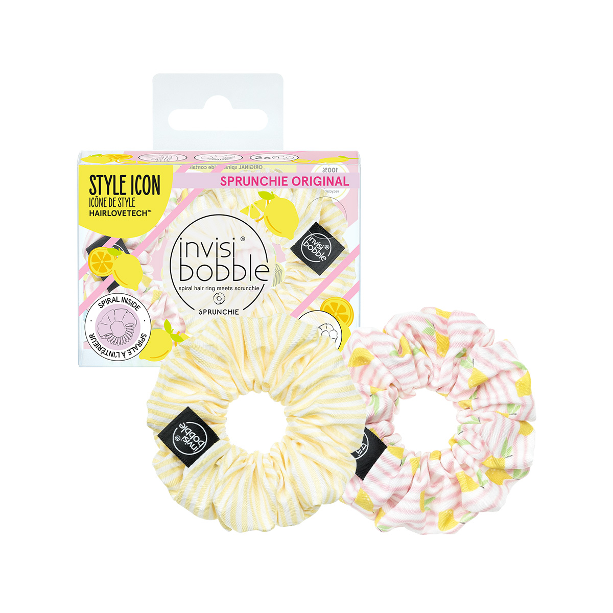

Резинка-браслет invisibobble 3289 simply the zest, 2 шт, Разноцветный
