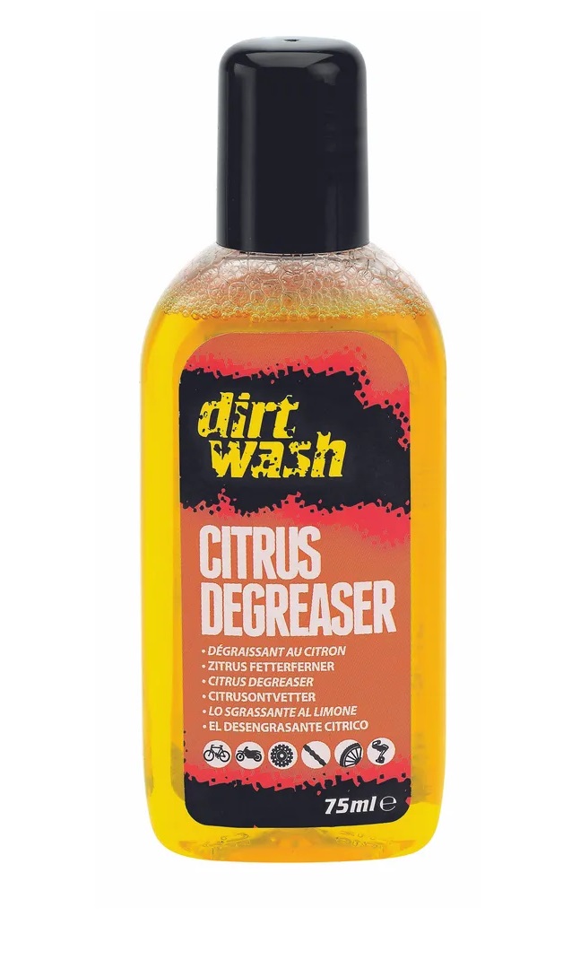 

Очиститель 7-03017 для цепи/перекл. DIRTWASH CITRUS DEGREASER жидкий 75мл (18) WELDTITE, Оранжевый;черный, 7-03017