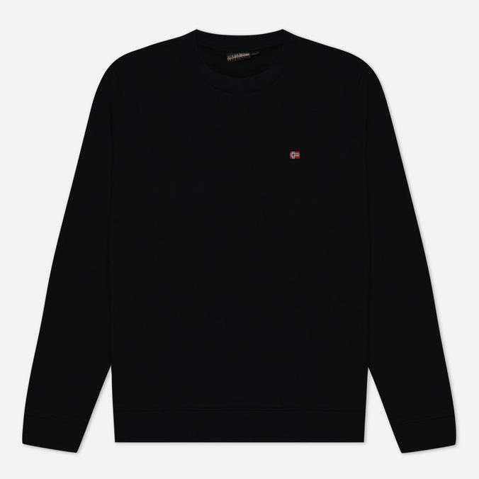 

Мужская толстовка Napapijri Balis Crew Neck чёрный, Размер M, Черный, Balis Crew Neck