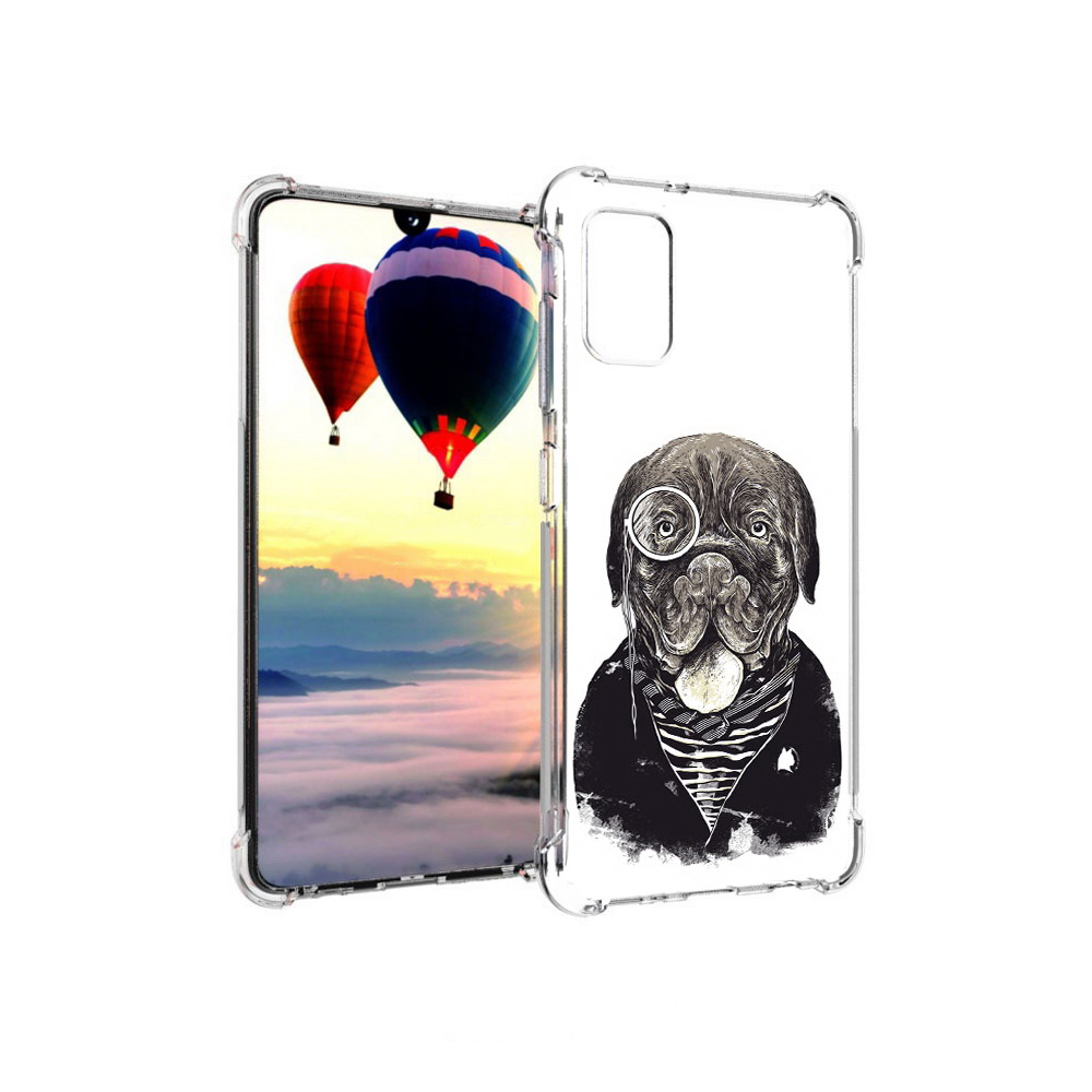 

Чехол MyPads Tocco для Samsung Galaxy A41 солидный песик (PT147427.483.615), Прозрачный, Tocco