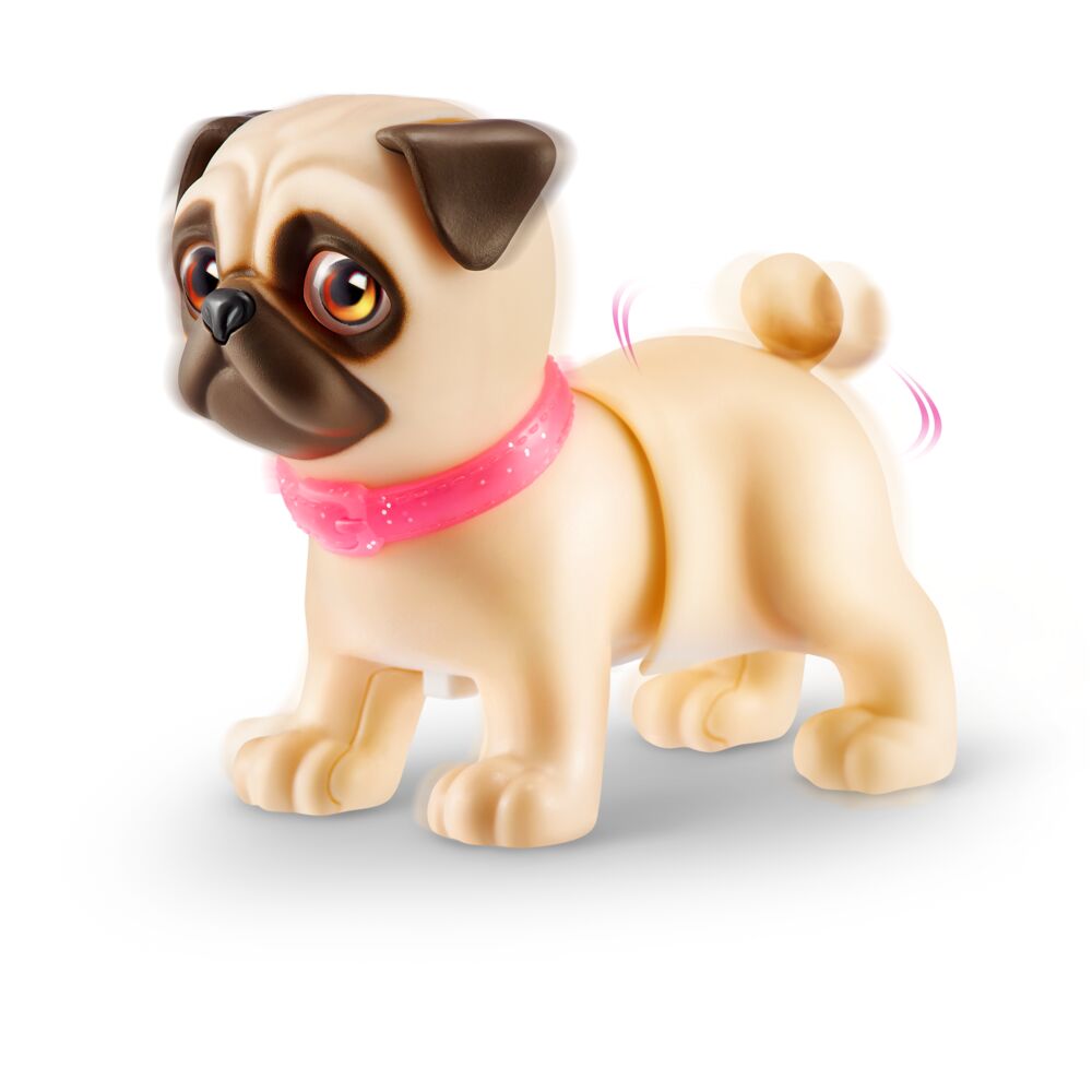 Интерактивная игрушка ZURU Pets Alive Анимированный щенок Мопс 9530