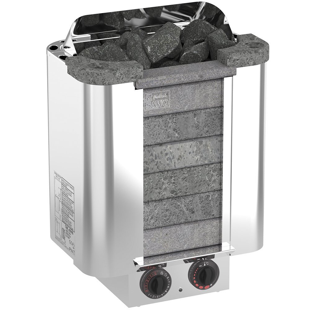 Электрическая печь для бани Sawo Cumulus CML-80NB-P встроенное управление