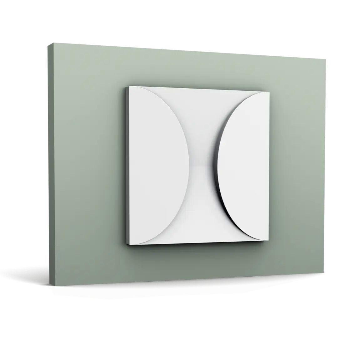 

Декоративная панель стеновая Orac Decor Circle W107 Полиуретан, Белый