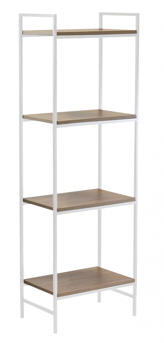 

Стеллаж ALTO, белый, ЛДСП Робиния, 450х300х1450, ALTO
