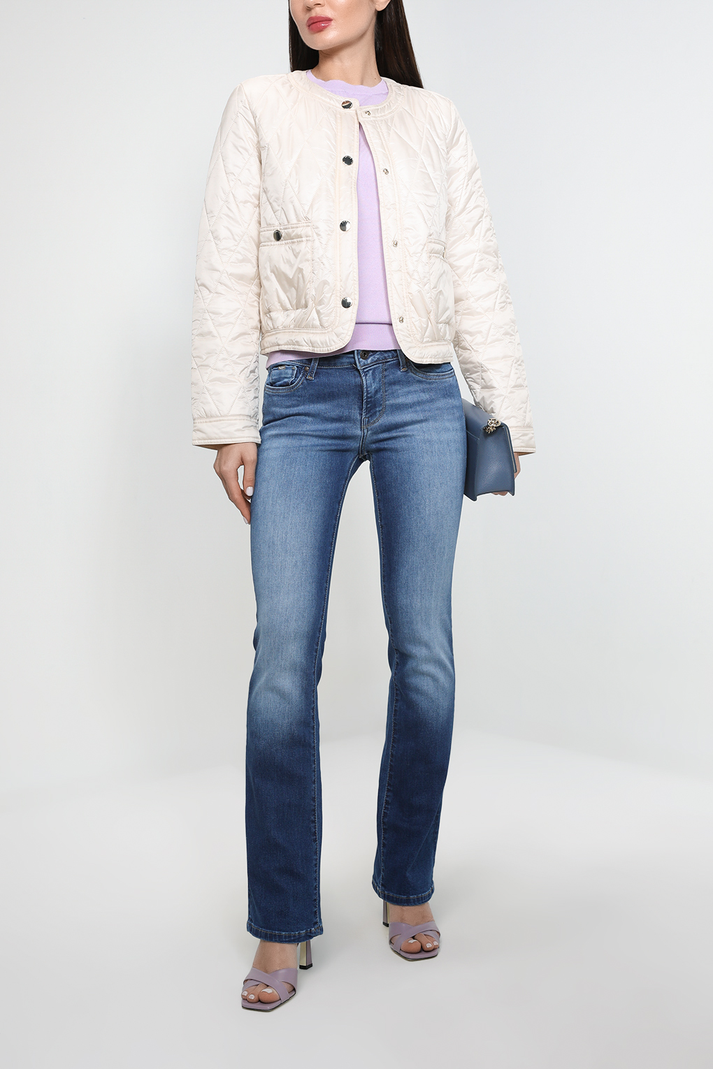 

Джинсы женские Pepe Jeans London PL204168GV92 синие 26, Синий, PL204168GV92