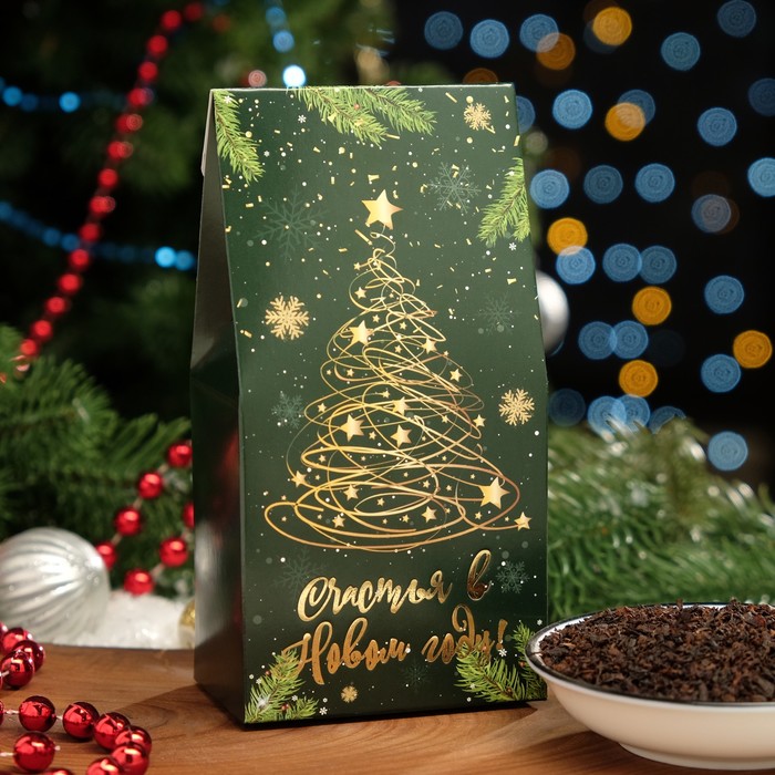 

Чай черный БодрOFF Счастья в новом году! со вкусом глинтвейна, 50 г
