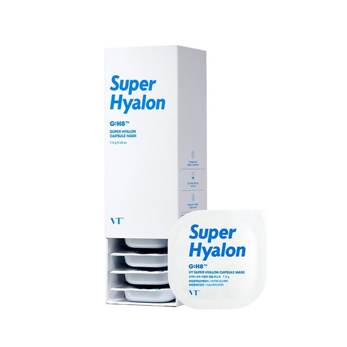 фото Капсульная маска увлажняющая vt super hyalon capsule mask (10 шт) vt cosmetics