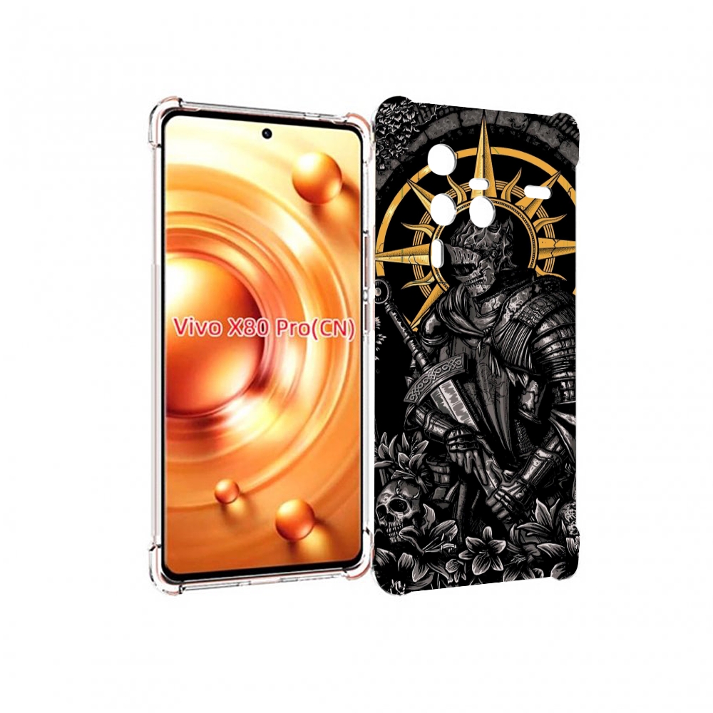 

Чехол MyPads темный железный рыцарь для Vivo X80 PRO, Прозрачный, Tocco