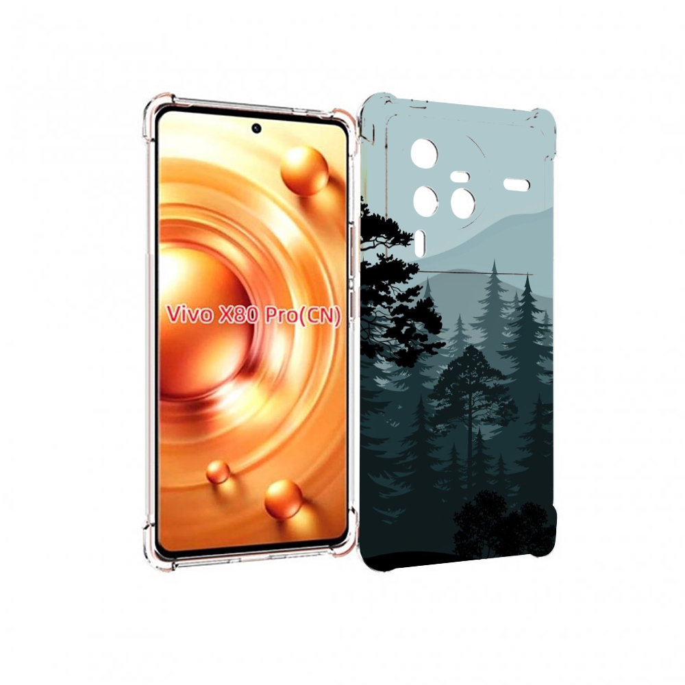 

Чехол MyPads темный лесочек для Vivo X80 PRO, Прозрачный, Tocco