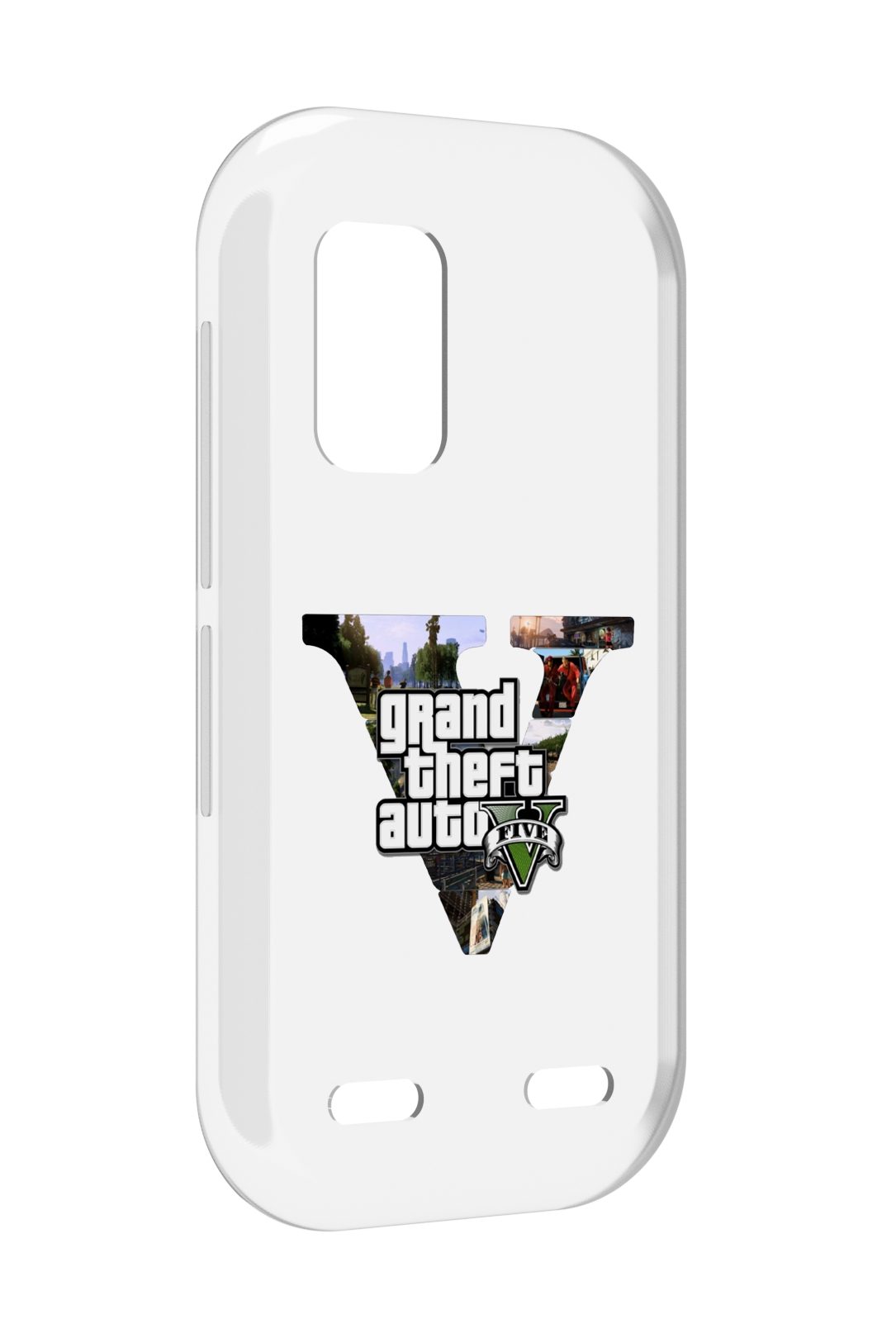 

Чехол MyPads GTA 5 логотип для UleFone Armor X10 / X10 Pro, Прозрачный, Tocco
