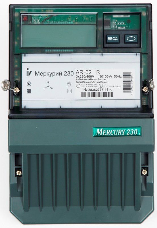 фото Счетчик меркурий 230 ar-02 r