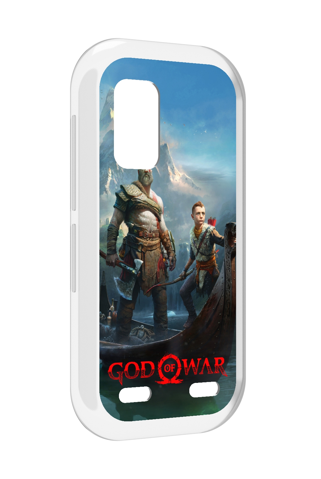 

Чехол MyPads God Of War Кратос Атрей для UleFone Armor X10 / X10 Pro, Прозрачный, Tocco
