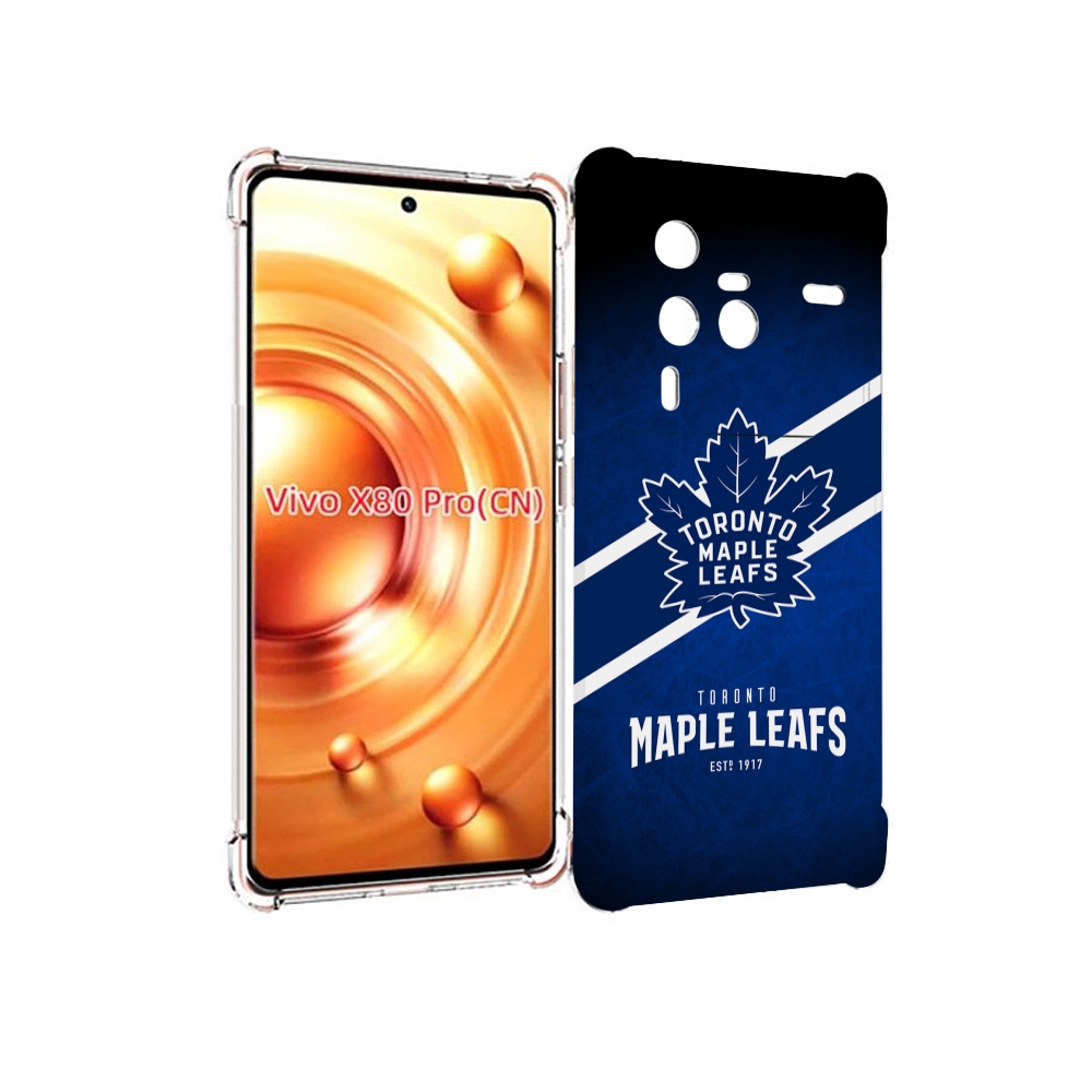 

Чехол MyPads торонто-меипл-лифс для Vivo X80 PRO, Прозрачный, Tocco