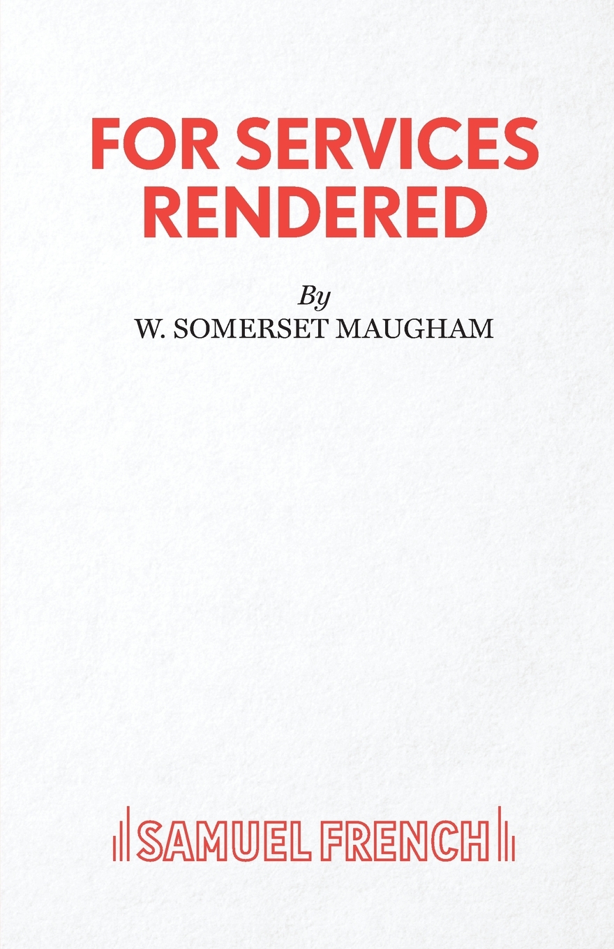 

For Services Rendered