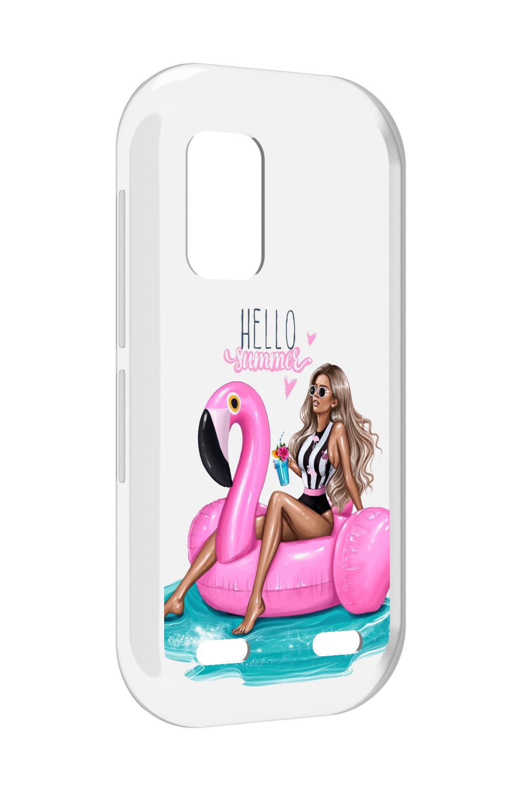 

Чехол MyPads Hello-summer для UleFone Armor X10 / X10 Pro, Прозрачный, Tocco