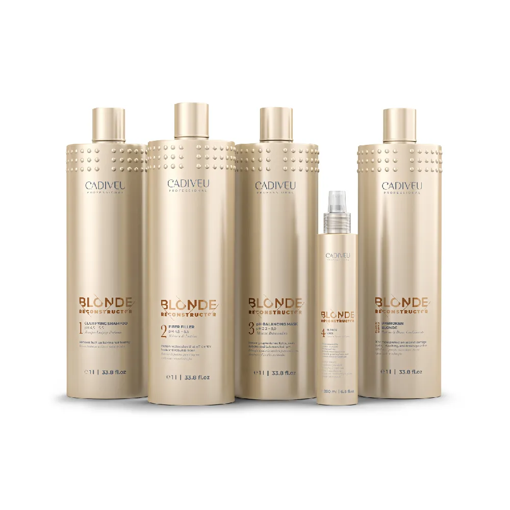 

Набор Cadiveu Blonde Reconstructor Professional Kit 5 продуктов, Blonde Reconstructor