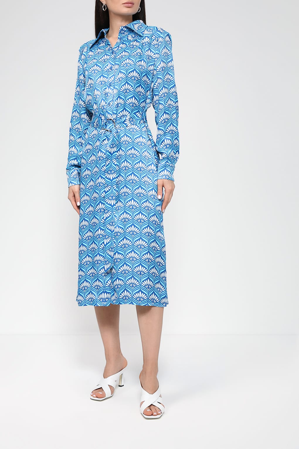 

Платье женское SABRINA SCALA SS23025300 голубое L, Голубой, SS23025300