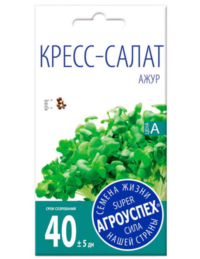 

Семена кресс-салат Агроуспех Ажур 1 уп.