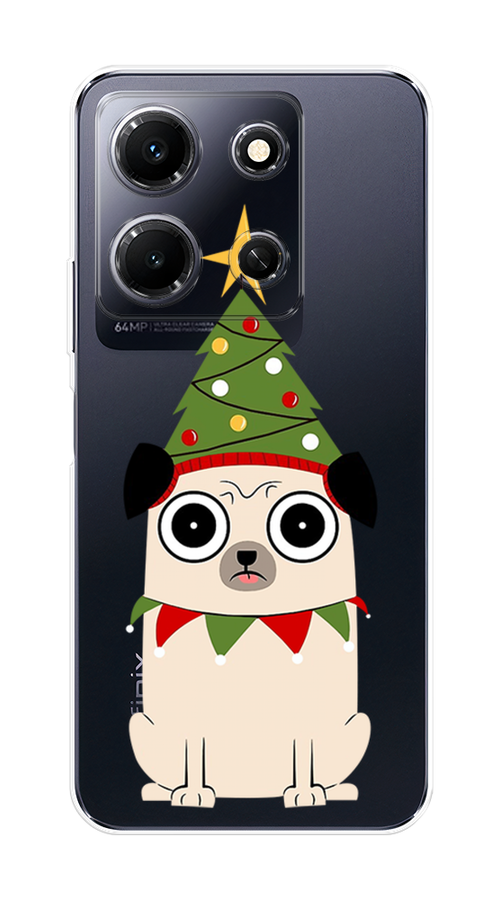 фото Чехол на infinix note 30i "собачка с ёлочкой" case place