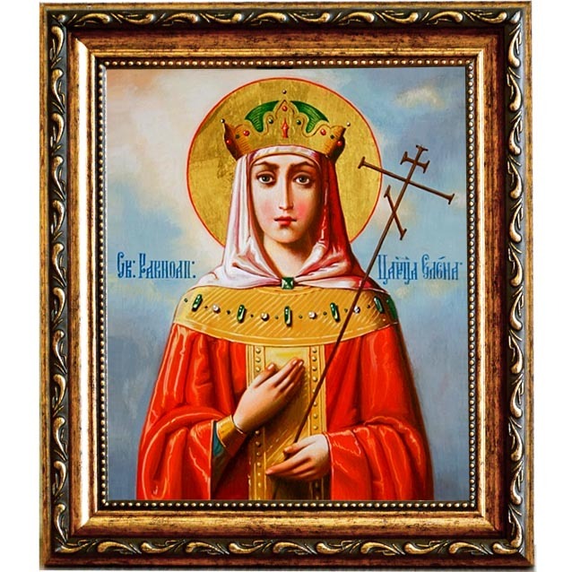 

Елена Святая равноапостольная царица. Икона на холсте.