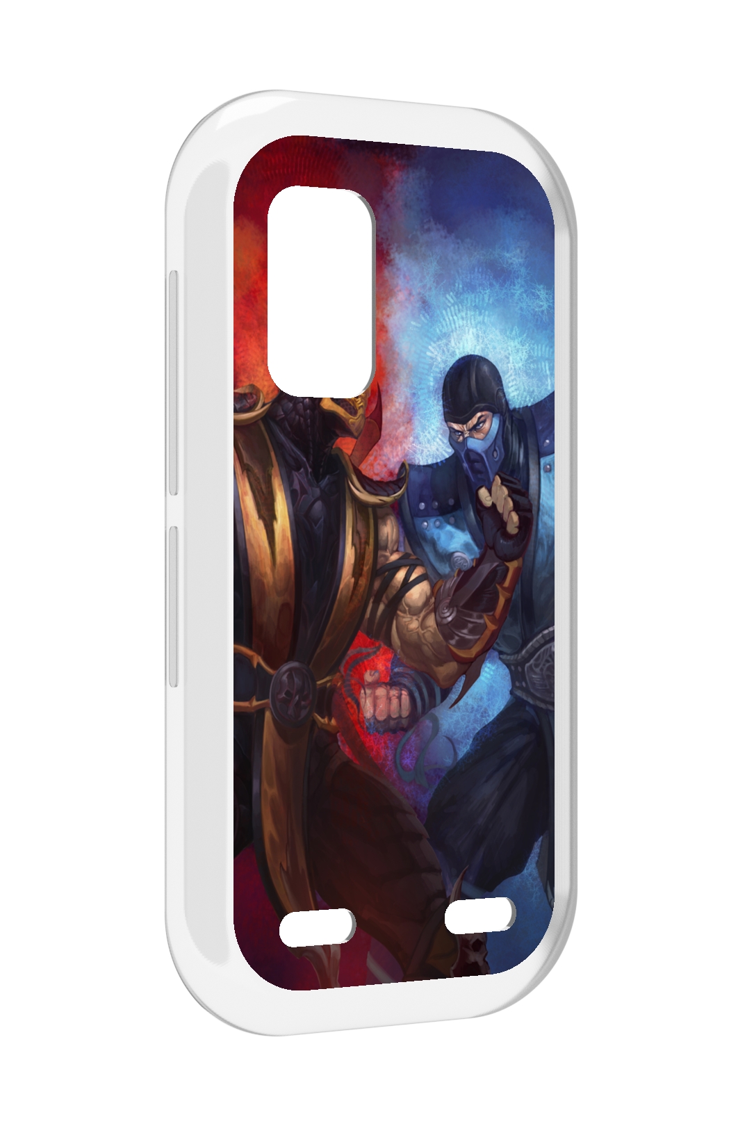 

Чехол MyPads Mortal Kombat art для UleFone Armor X10 / X10 Pro, Прозрачный, Tocco