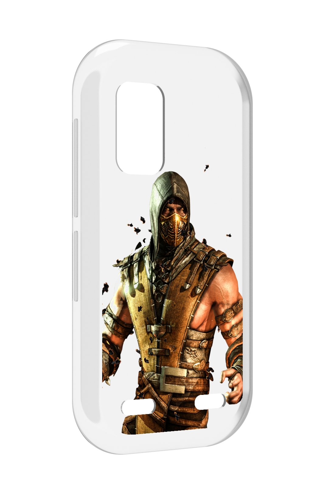 

Чехол MyPads Mortal Kombat scorpion для UleFone Armor X10 / X10 Pro, Прозрачный, Tocco