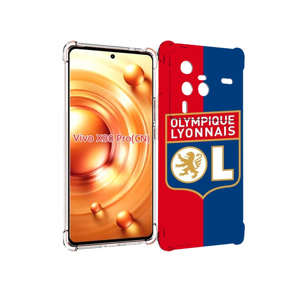 

Чехол MyPads фк лион эмблема для Vivo X80 PRO, Прозрачный, Tocco