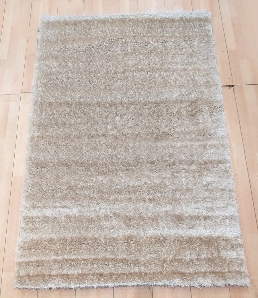 фото Ковер sofia rugs shaggy style 0000f прямой кремовый 100x300