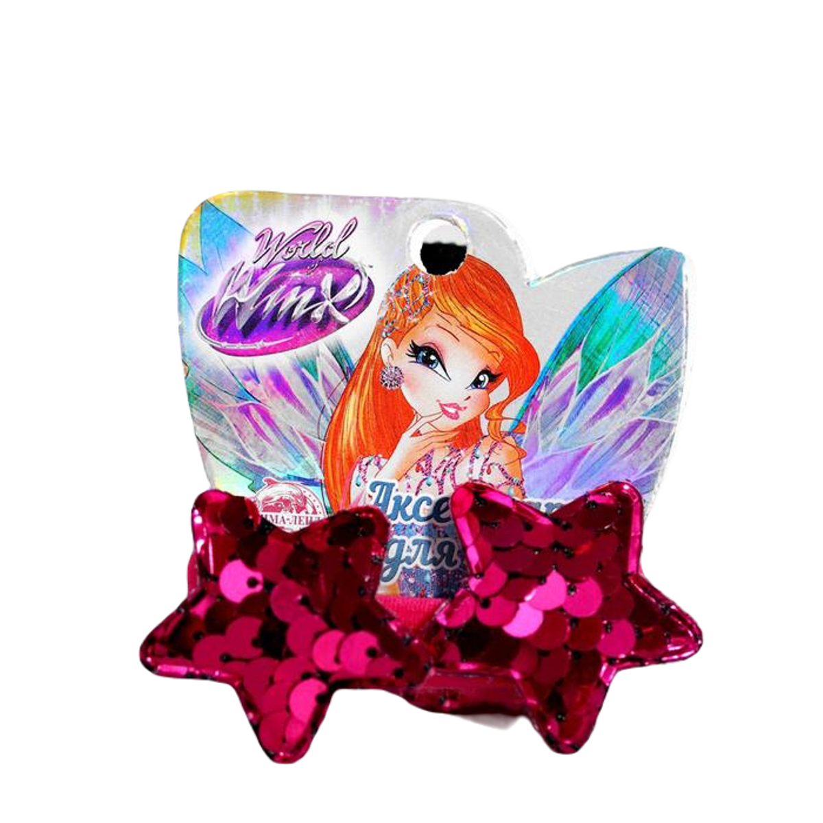 

Заколка женская WINX World of WINX, белый, Розовый, World of WINX