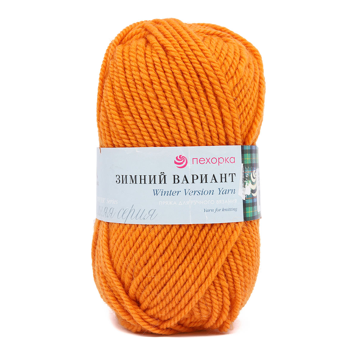 

Пряжа Пехорка 'Зимний вариант', 100г, 100м (шерсть, акрил) (259-Осенний лист), 10 мотков, Оранжевый