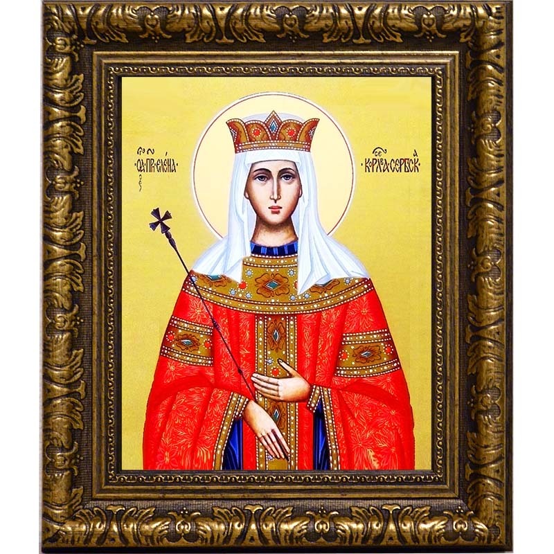 

Елена Сербская королева преподобная. Икона на холсте.