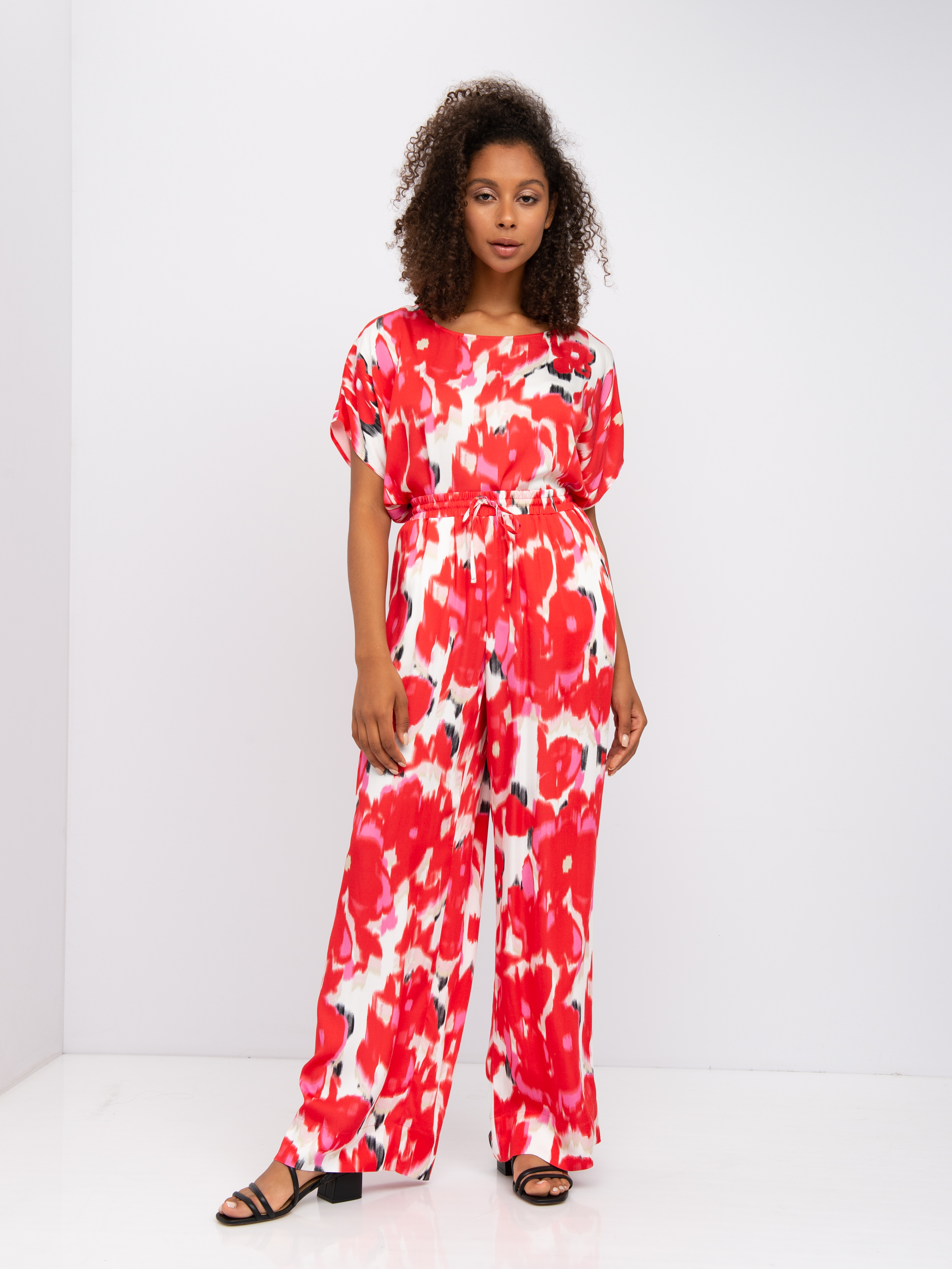 Брюки женские TAIFUN by GERRY WEBER 320344-11020-6502 розовые 42