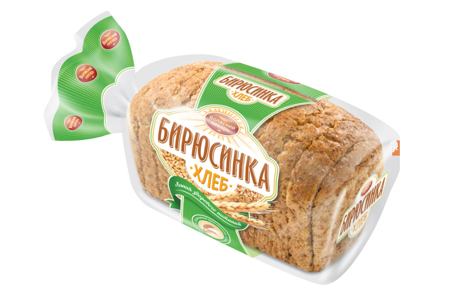 

Хлеб белый Волжский пекарь Бирюсинка 250 г, Бирюсинка