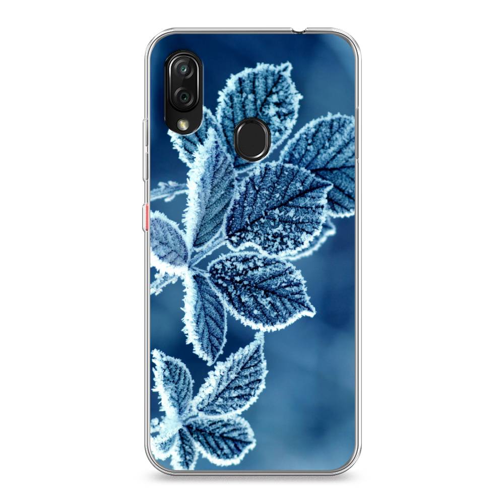 

Чехол на ZTE Blade V10 Vita "Зима 6", Голубой;белый, 132650-2