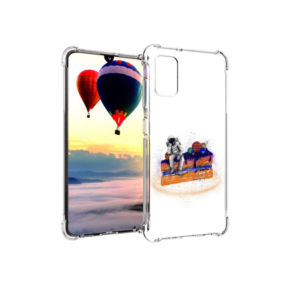 

Чехол MyPads Tocco для Samsung Galaxy A41 торт с планетами (PT147427.483.648), Прозрачный, Tocco