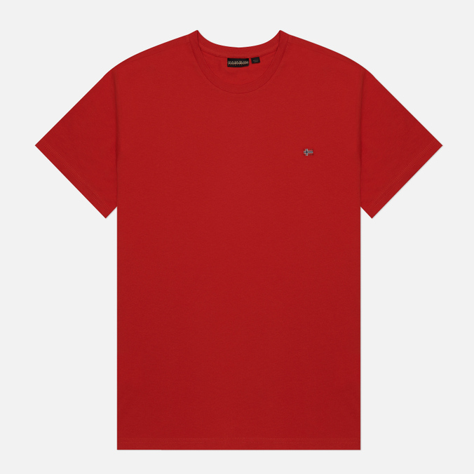 

Мужская футболка Napapijri Salis Crew Neck красный, Размер XXL, Salis Crew Neck