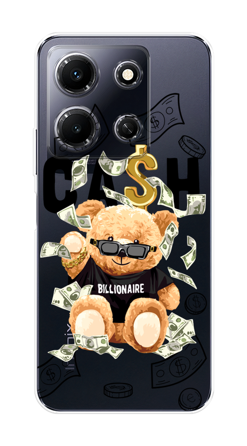 

Чехол на Infinix Note 30i "Big cash", Черный;серый;бежевый, 3104350-6