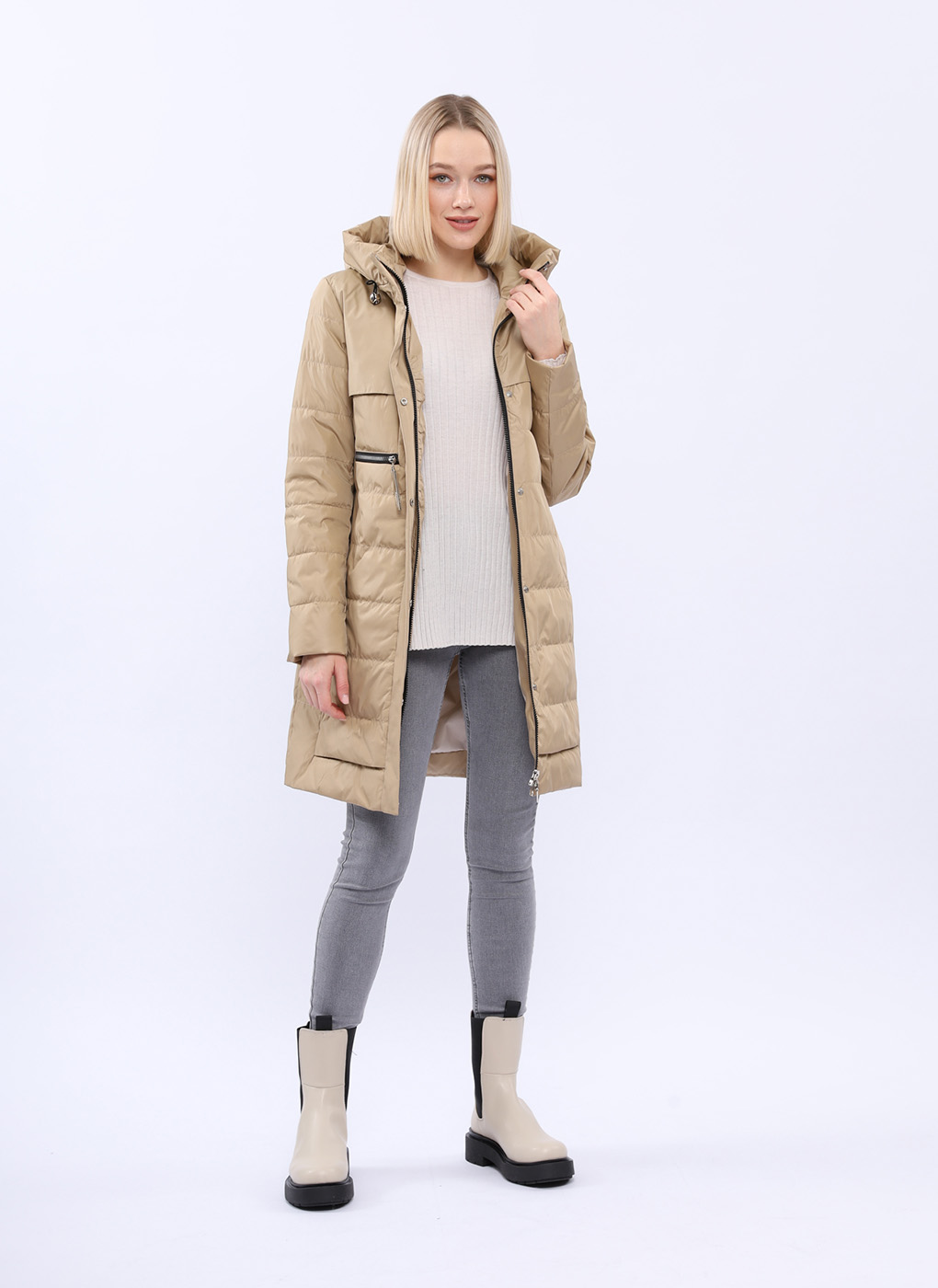 

Куртка женская Britt 60229 зеленая 46 RU, 60229